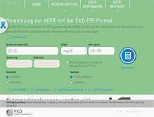 Tablet Screenshot of nierenrechner.de